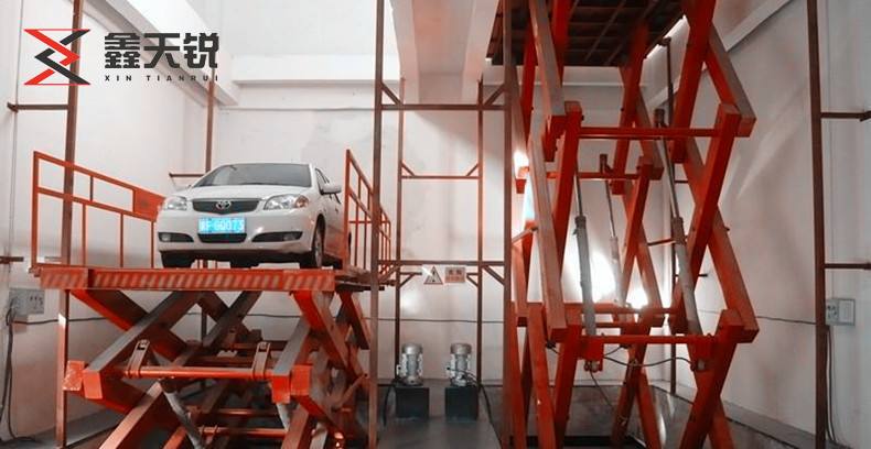 可克达拉剪叉式汽车升降机